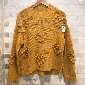 Oversized Heart Sweater
